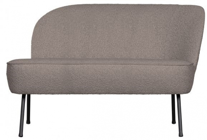 Fåtölj \'Vogue\' - Nougatfärgad bouclé - Höger i gruppen Möbler / Sittmöbler / Fåtöljer hos Reforma (801178-NO)