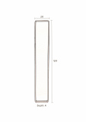Spegel \'Black Beam\' - Svart