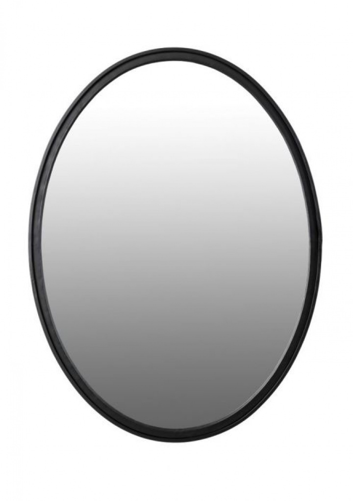 Spegel \'Matz\' - Oval Svart i gruppen INREDNING / Dekoration / Speglar hos Reforma (8100037)