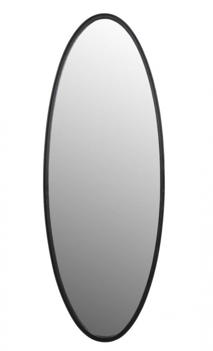 Spegel \'Matz\' - Oval Svart L i gruppen INREDNING / Dekoration / Speglar hos Reforma (8100040)