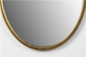 Spegel \'Matz\' Oval - Antik mässing 