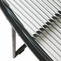 Soffbord \'Milan\' 90x50cm - Svart/glas