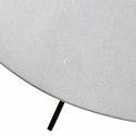 Matbord \'Milan\' runt 120cm - Vit/svart