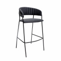 Barstol \'Form\' - Svart