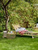 Loungestol \'Tubo\' - Natur/Sockerrör