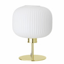 Bordslampa - Guld/Vit