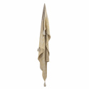 Pläd \'Recycled Cotton\' - Gul/Beige