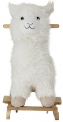 Gunghäst \'Rocking Lama\' - Vit