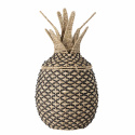 Korg \'Ananas\' - Natur/Svart