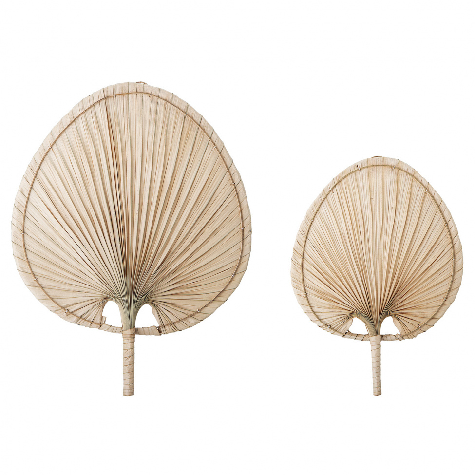 2-pack Vggdekor \'Palm Leaf\' - Natur