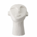 Skulptur \'Deco\' - Vit