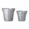 2-pack Krukor \'Evar\' - Metall/Mässing