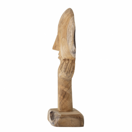 Skulptur \'Deco\' - tervunnet tr