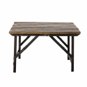 Soffbord \'Loft\' 70x70cm - Brun