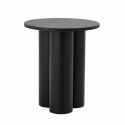 Sidobord \'Aio\' 45cm Runt - Svart