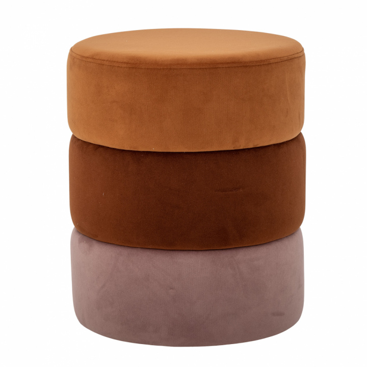 Sittpuff \'Bilbao\' - Orange i gruppen Möbler / Sittmöbler / Stolar hos Reforma (82062168)