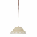 Taklampa \'Lacya\' 40cm Runt - Natur