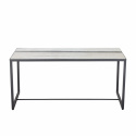 Soffbord \'Ines\' - Marmor/Svart