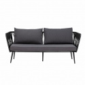 Soffa \'Pavone\' - Svart