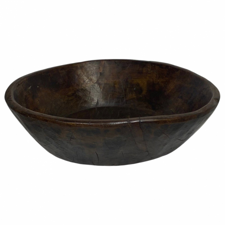 Skål \'Wooden\' - Brun i gruppen Inredning / Dukning & Servering / Tallrikar & Assietter hos Reforma (841061)
