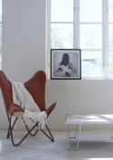 Soffbord vintage - Industrial White