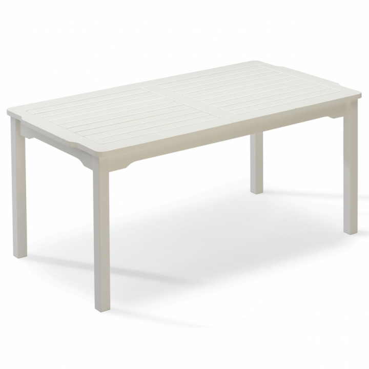Bord Ute \'Visby\' 85x150 CM - Vit i gruppen Möbler / Utemöbler / Trädgårdsbord hos Reforma (851577)