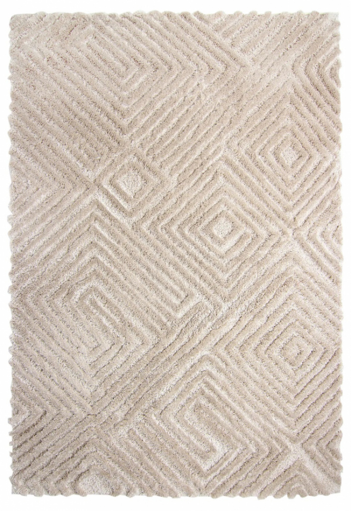 Ryamatta \'Monti\' 120x180cm - Beige i gruppen Inredning / Mattor / Vävda Mattor hos Reforma (8683934341207)