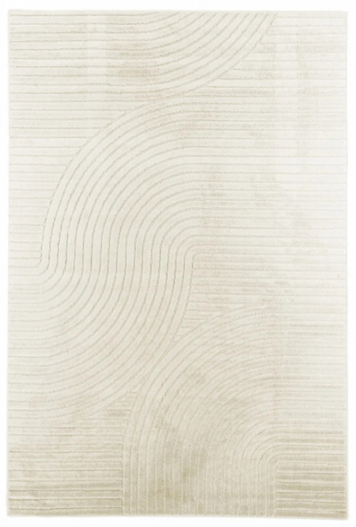Matta \'Shaggy Indoor-Outdoor\' 280x380cm - Cream i gruppen Inredning / Mattor / Vävda Mattor hos Reforma (8699328796003)