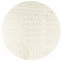 Rund Matta \'Devon\' 160cm - Cream