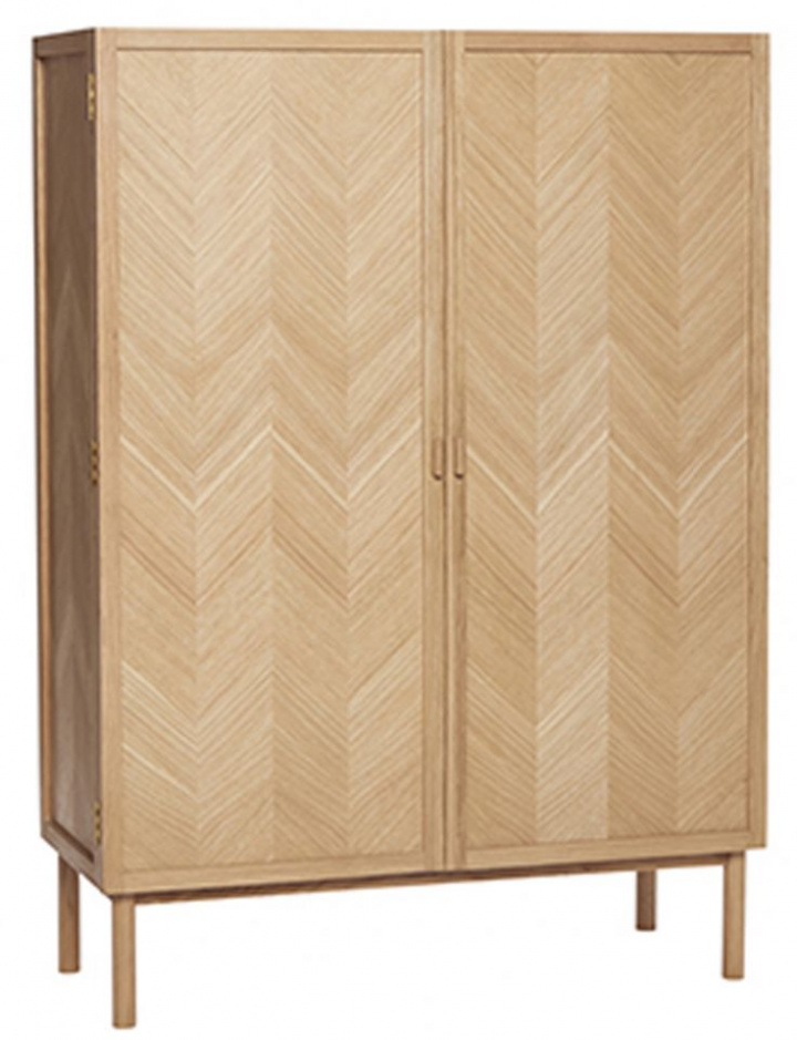 Garderob 'Herringbone' - Natur