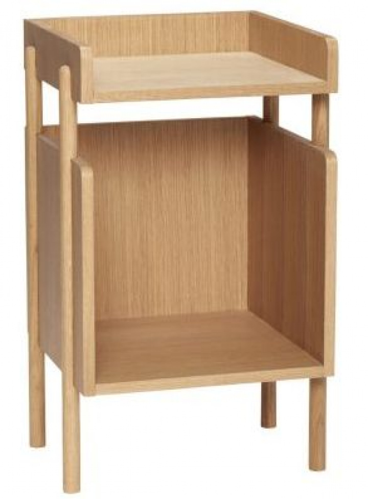 Archive Bedside Table Natural i gruppen RUM / Sovrum / Sngbord hos Reforma (880914F)