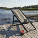 Solstol \'Smögen\' - Svart