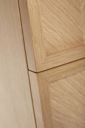 Sidobord \'Herringbone\' - Natur
