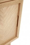 Sidobord \'Herringbone\' - Natur