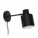 Vägglampa \'Modern\' - Svart/Metall