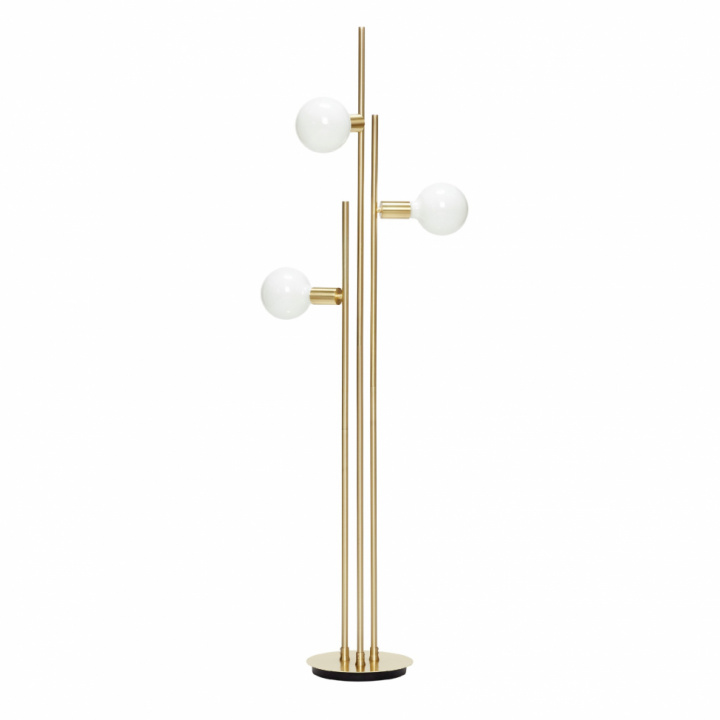 Golvlampa 'Bulb' - Mässing