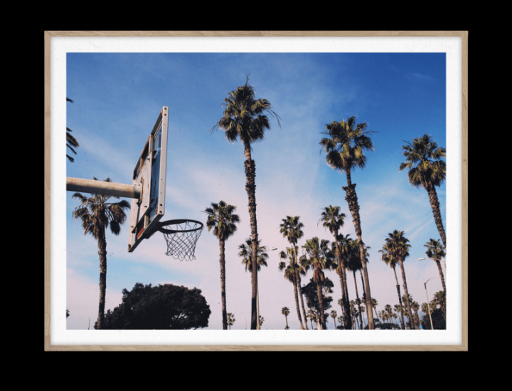 Poster 'Basketball Los Angeles' 30x40 - Multi