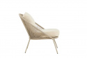Loungestol \'Luna\' - Beige