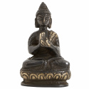 Skulptur \'Buddha\' - Svart S