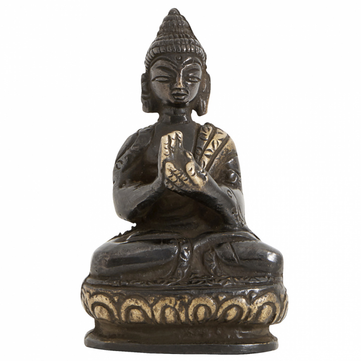Skulptur 'Buddha' Small - Svart
