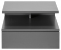 Sängbord \'Järna\' 35cm - Grå