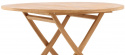 Matbord \'Kisäng\' Runt 120cm - Natur