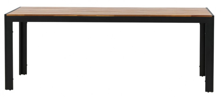 Matbord 'Birka' 205x90 cm - Svart