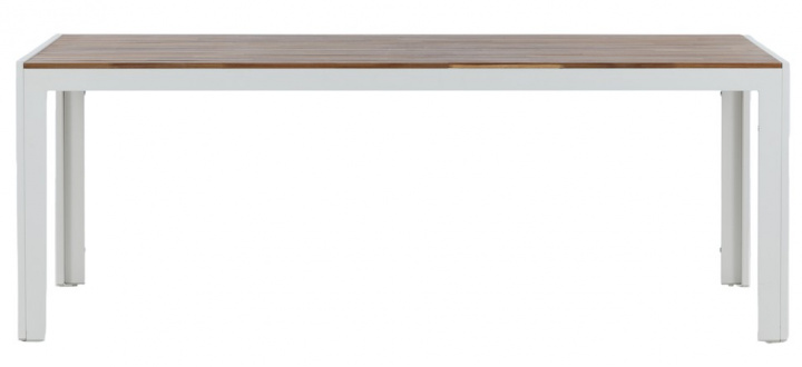 Matbord 'Birka' 205x90 cm - Vit