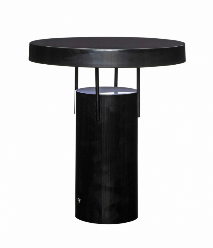 Uppladdningsbar bordslampa 'Bring Me' - Svart