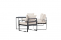 Loungeset \'Vico\' - Svart