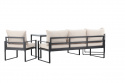 Loungeset \'Vico\' - Svart