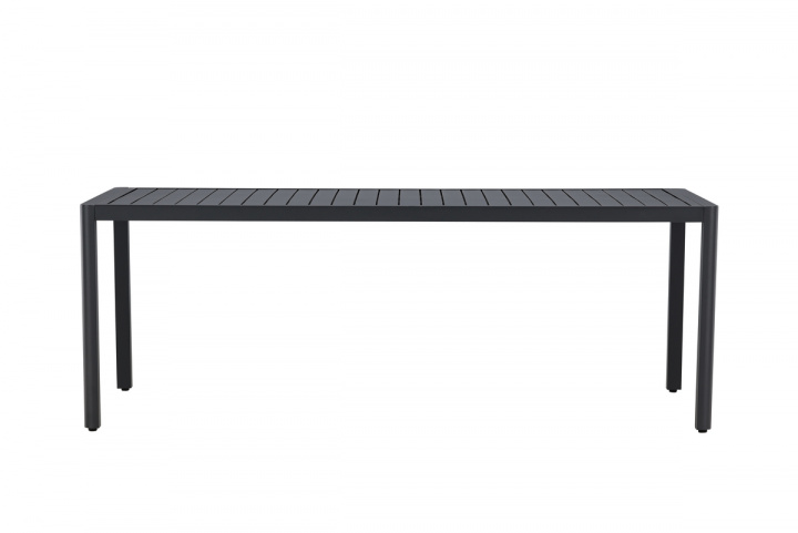Matbord \'Giardini\' 200x72cm - Svart i gruppen Möbler / Utemöbler / Trädgårdsbord hos Reforma (9794-100)