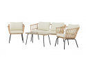 Loungeset \'Palamos\' - Natur