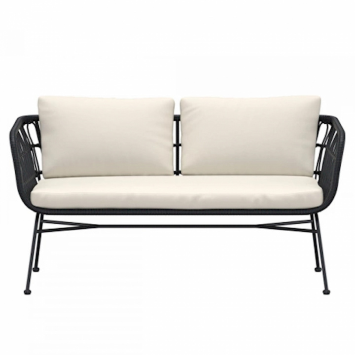 Soffa \'Isola\' - Svart/beige i gruppen Rum / Uteplats / Soffor & Dagbäddar hos Reforma (9796-111)